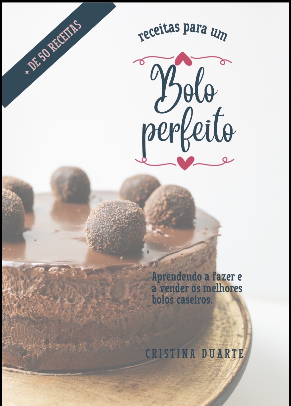 Capa do eBook de bolos caseiros
